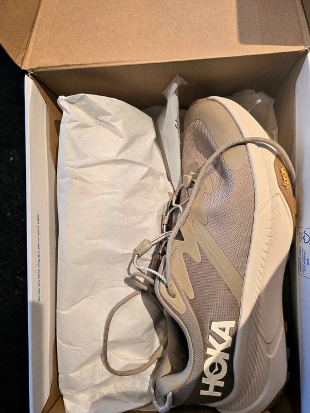 Hoka One Transport Men's Brown & Pink US 9.5 NWT